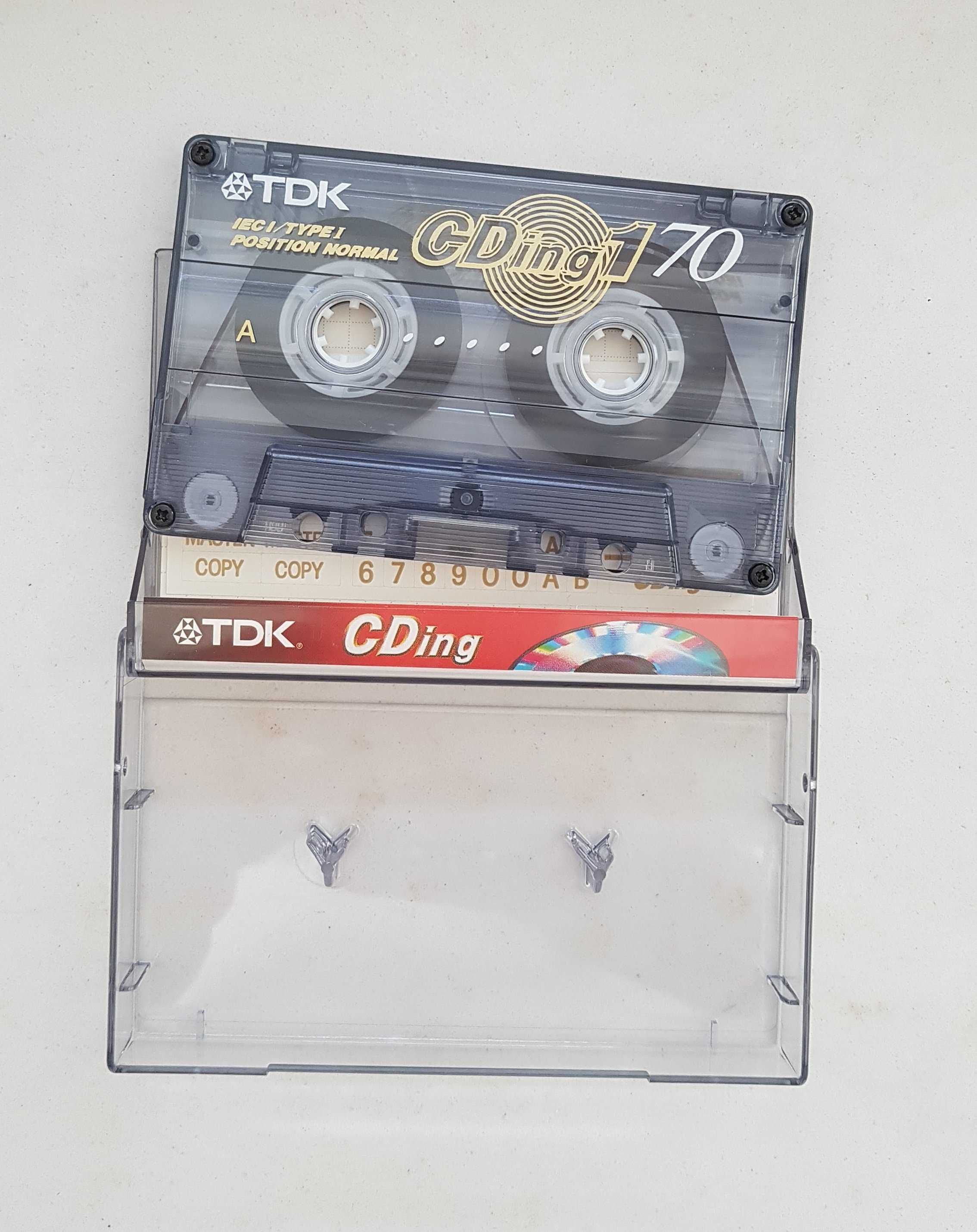 6 różnych kaset TDK