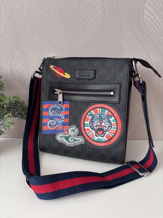 Чоловіча мужская сумка барсетка через плече Г GU