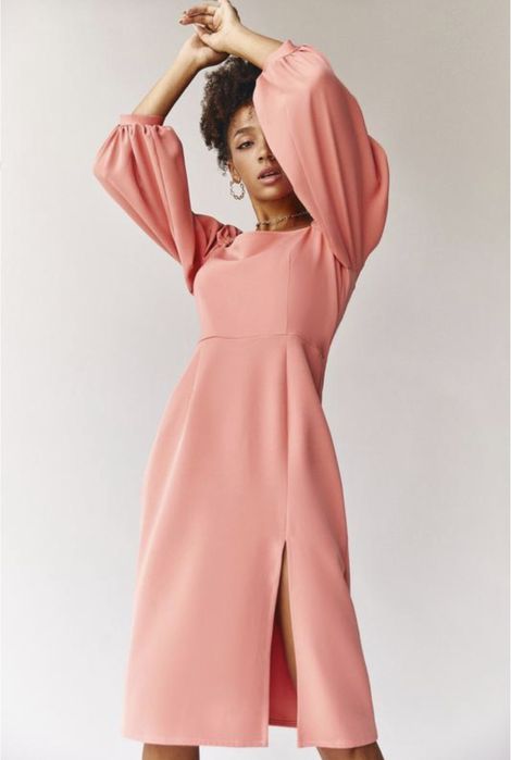 Сукня-футляр коралова Vovk