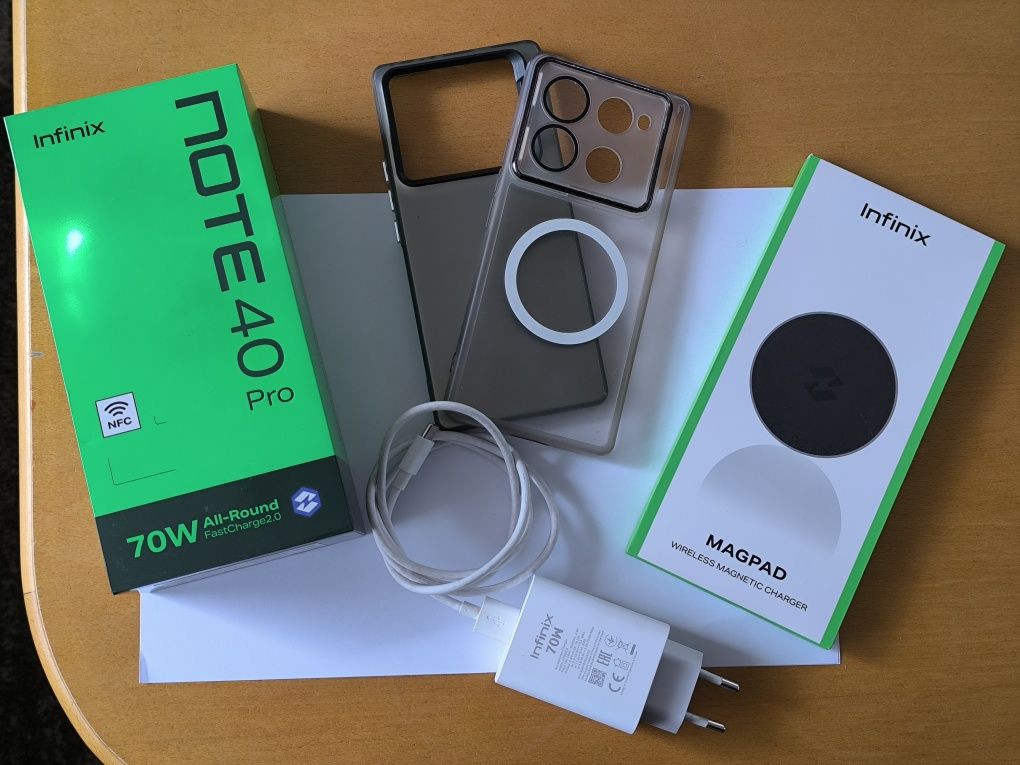 Infinix Note 40 Pro 12/256GB na gwarancji