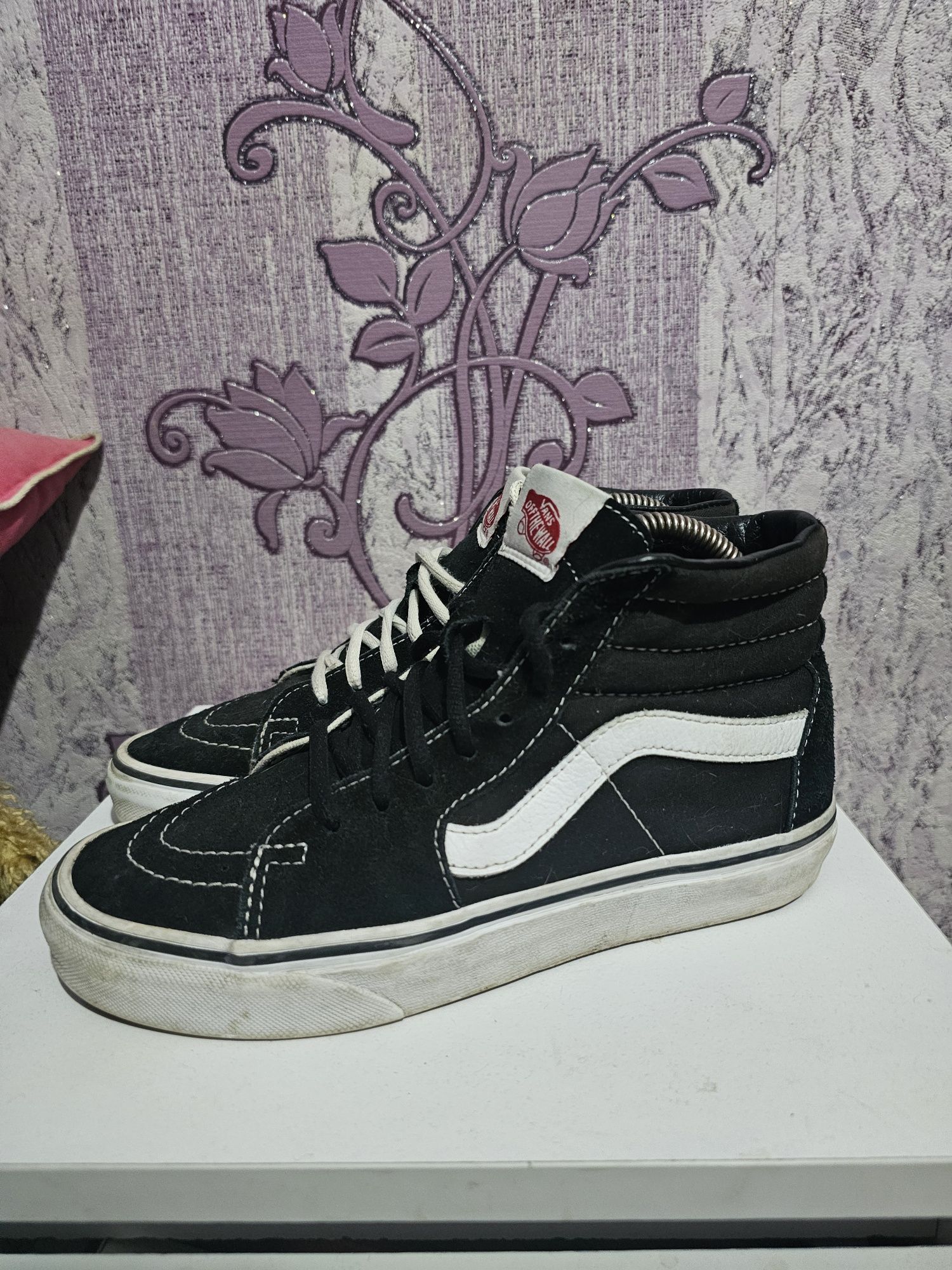 Buty damskie trampki czarne za kostkę vans Old skool rozmiar 36.5