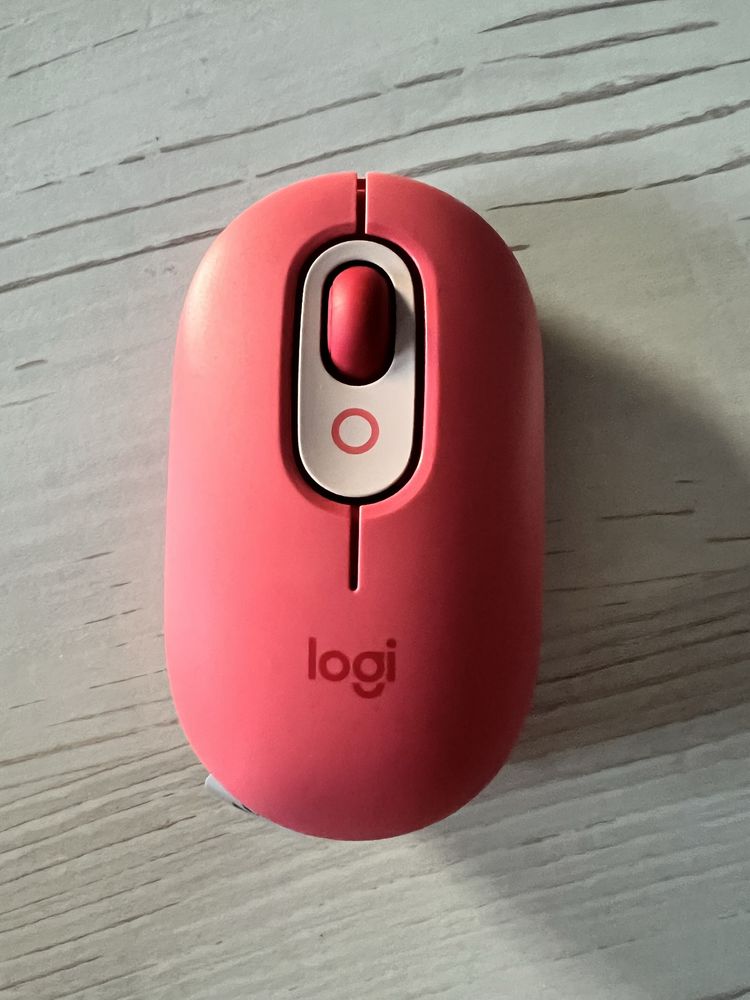 Logitech Pop Mouse Coral Rose myszka mysz komputerowa