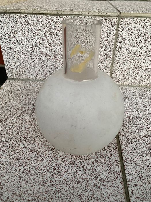 Komin szkło do lampy naftowej lub lampki mleczne kula