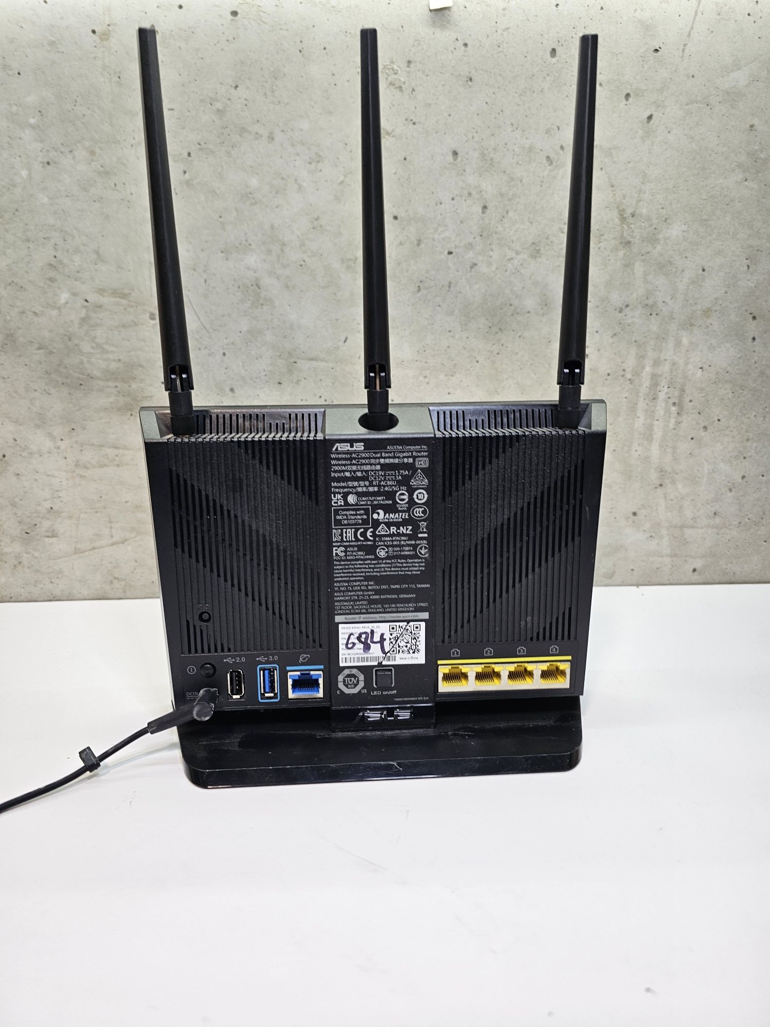 Бездротовий маршрутизатор (роутер) з підтримкою AiMesh ASUS RT-AC86U
