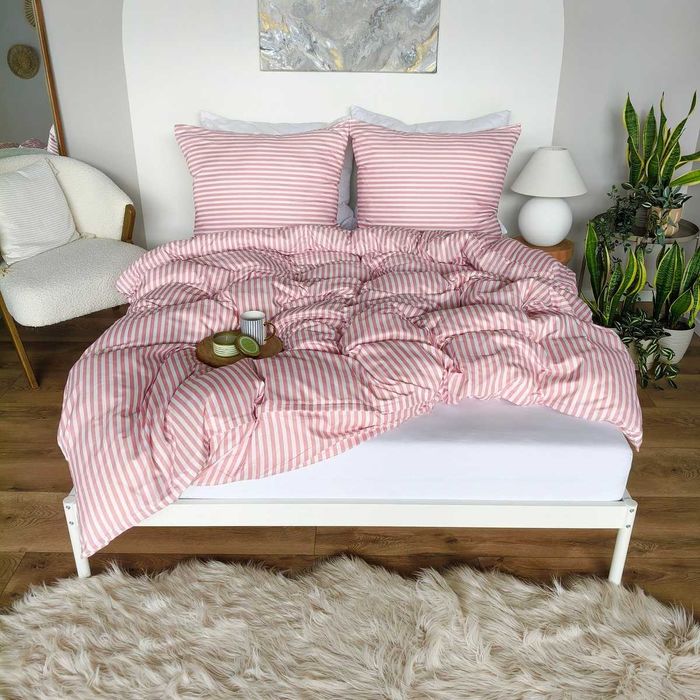 Pościel 220x200 z Mikrofibry Eusebia Home, 3-częściowy, do Sypialni,