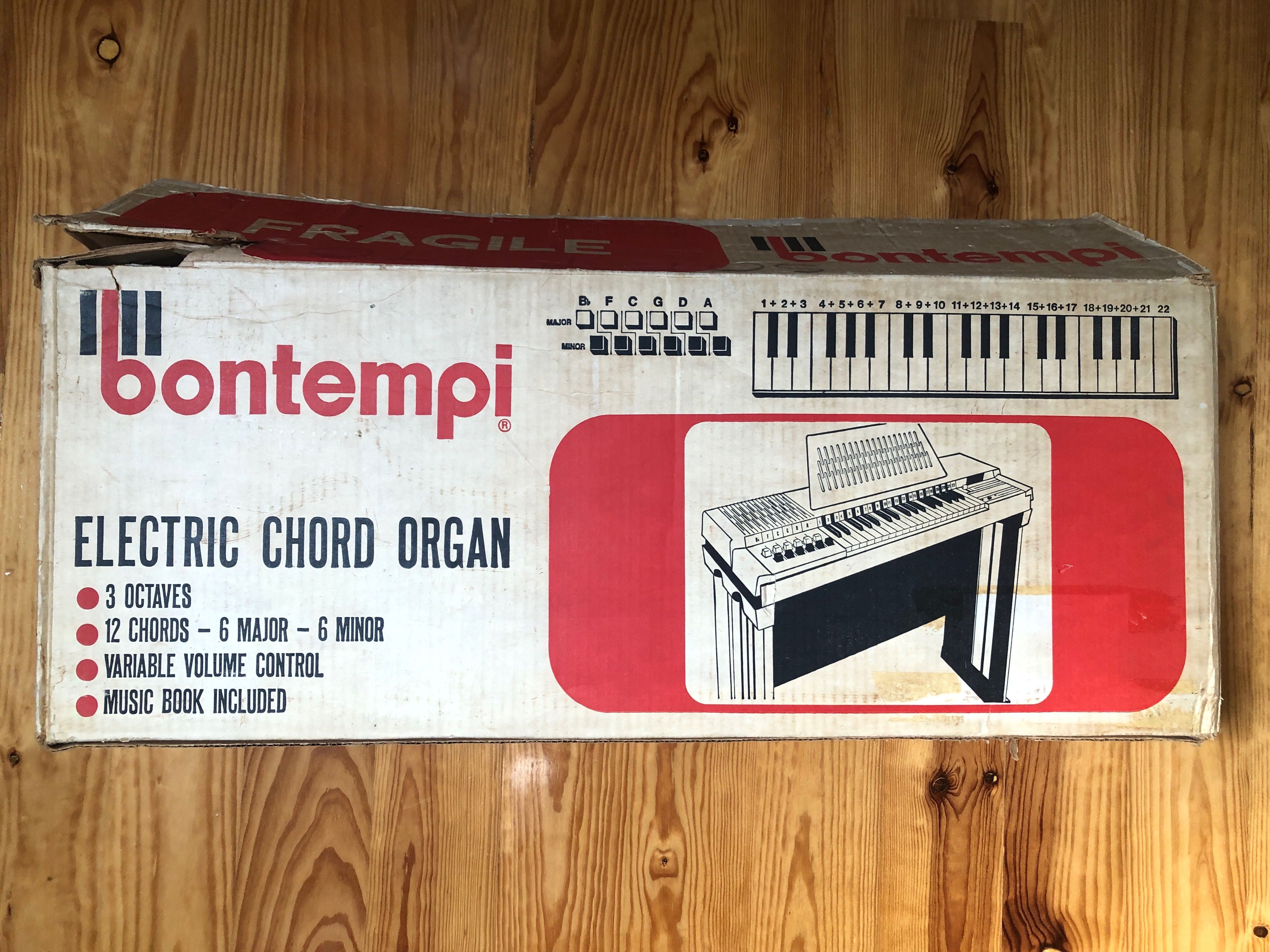 (Vintage) Órgão Bontempi b9