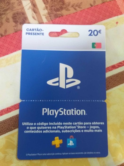 Cartão-Presente de 20€ para Playstation