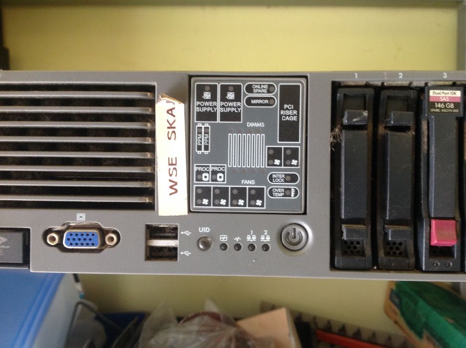 serwer hp proliant dl 380 g5