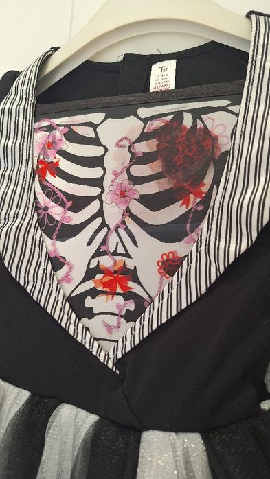 Sukienka na halloween kostium przebranie dla dziewczynki r. 104