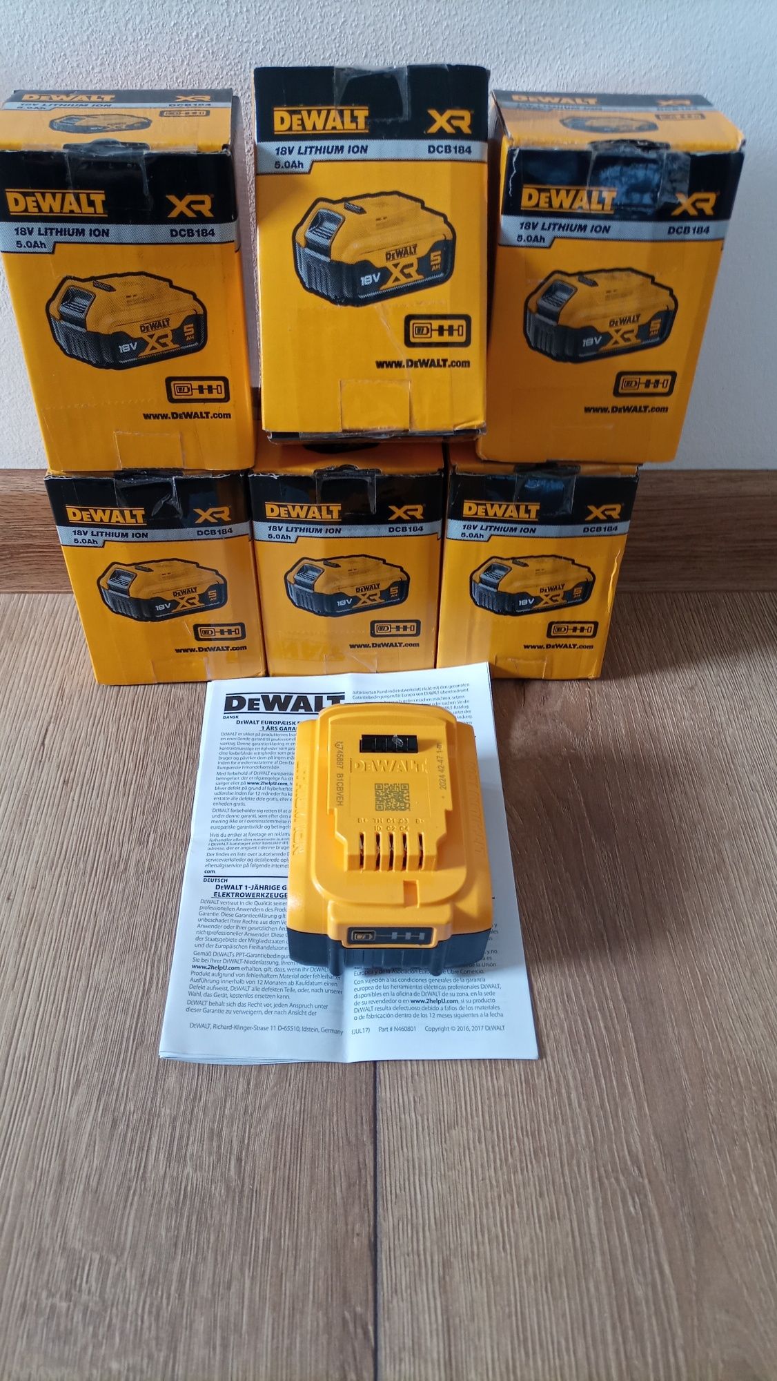 Nową !!! Bateria 5ah DeWalt !!! Orginał !!! OKAZJA