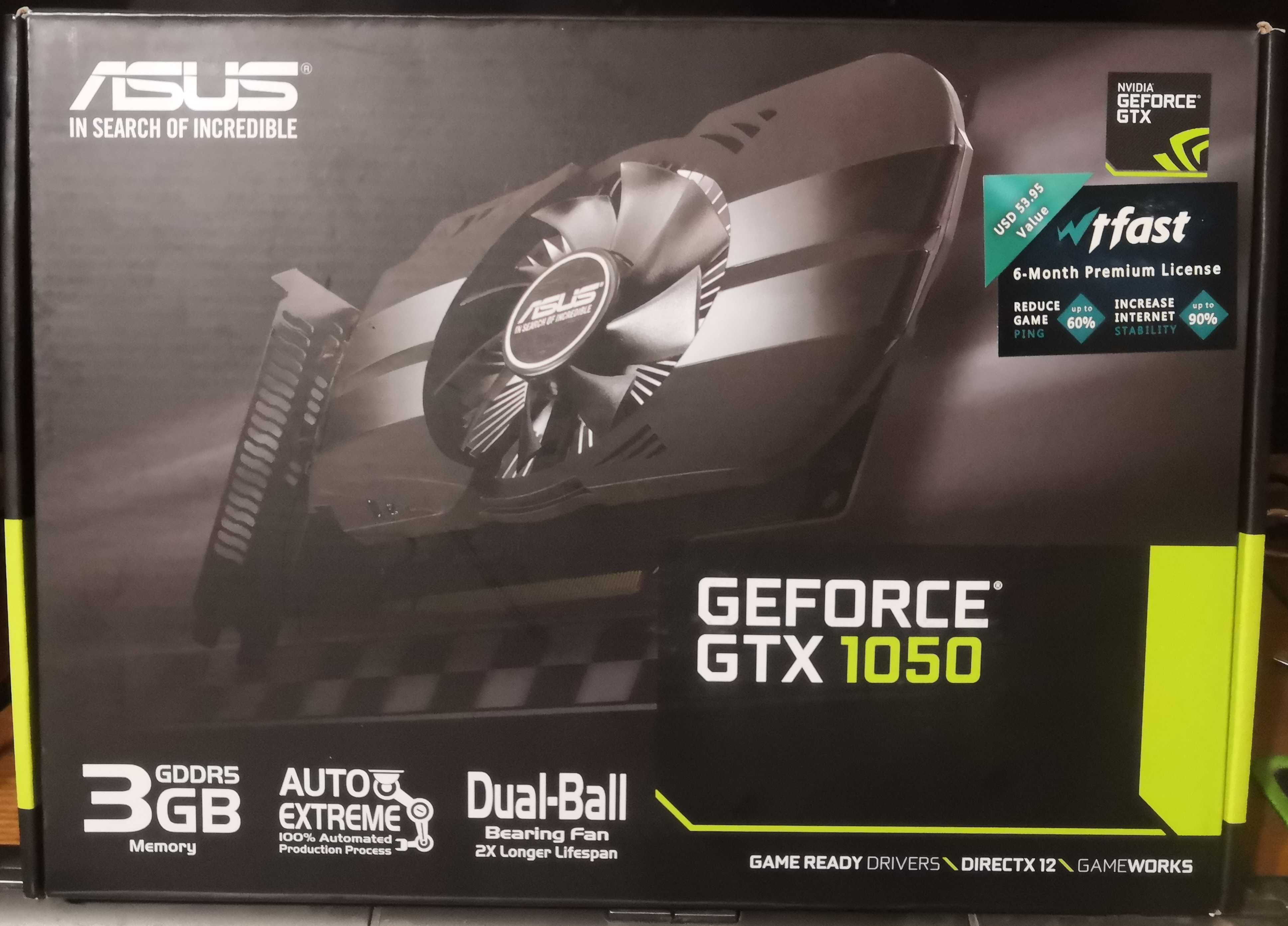 Видеокарта ASUS GeForce GTX1050 3072Mb Phoenix (PH-GTX1050-3G)