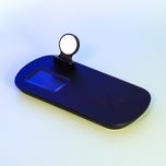 Беспровідна зарядка-Беспроводная док-станция 3 in 1 Wireless Charger D