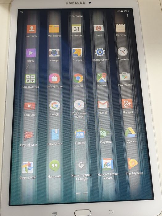 Планшет Samsung Tab E SM-T560