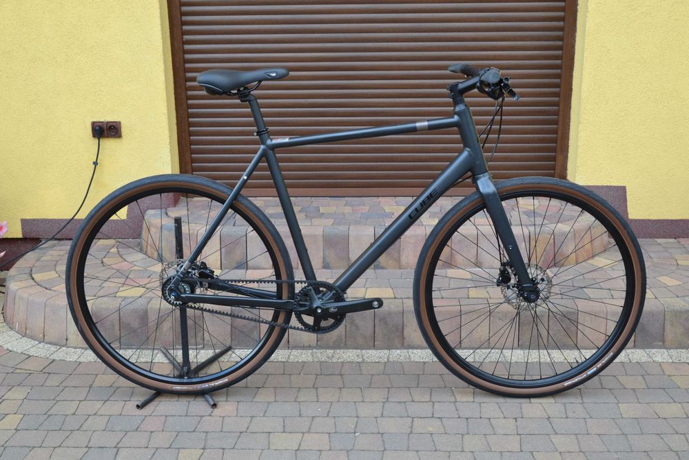 Cube Hyde Race pasek Gates Shimano 8 biegów rozmiar L bdb!