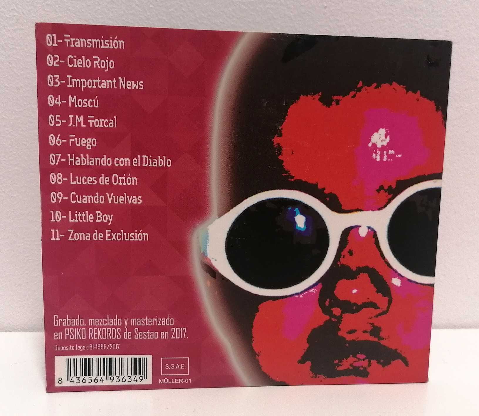 Cd digipack Müller - Encuentros en la Primera Fase