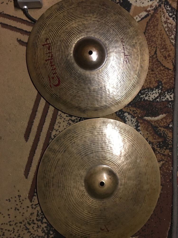 Turkish zephyros 15” hihat talerze