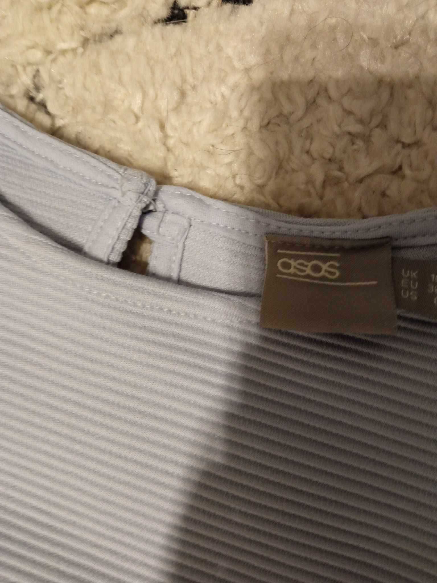 ASOS piękna sukienka w błękitnym kolorze rozmiar XS, S