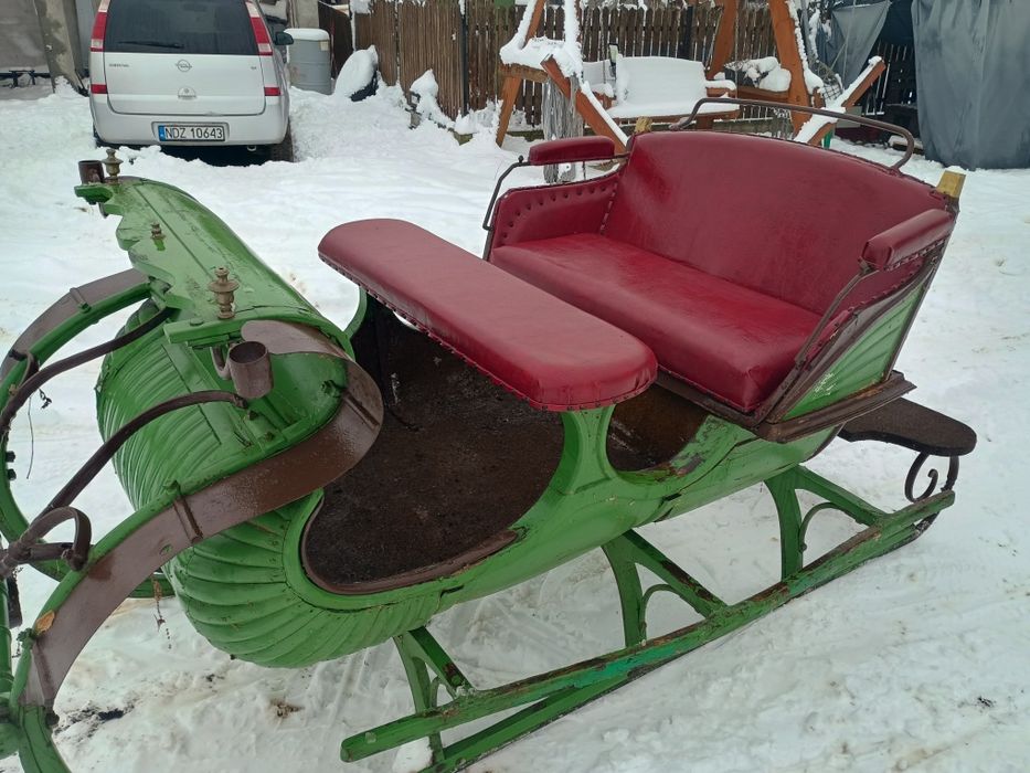 Sanie konne para pojedynek