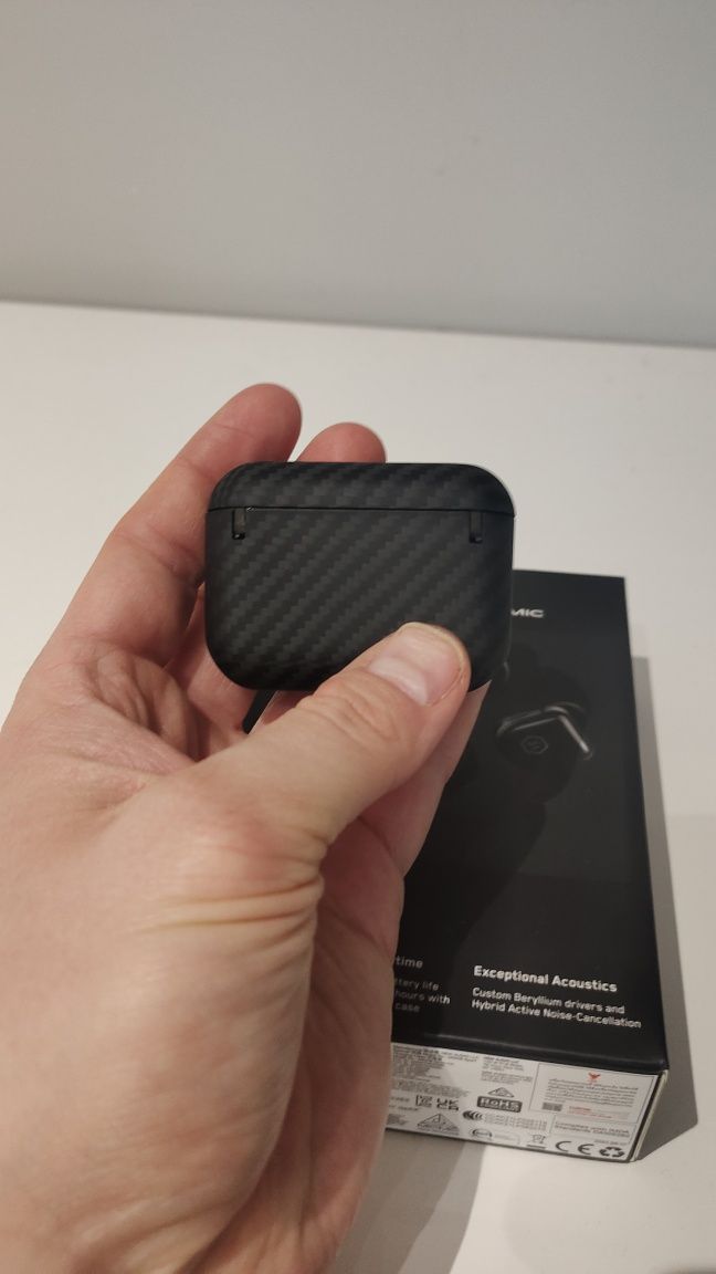 Słuchawki Master dynamic MW08 Sport jak nowe carbon fiber czarne
