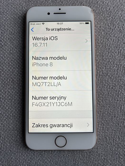 iPhone 8, 256 GB, różowy