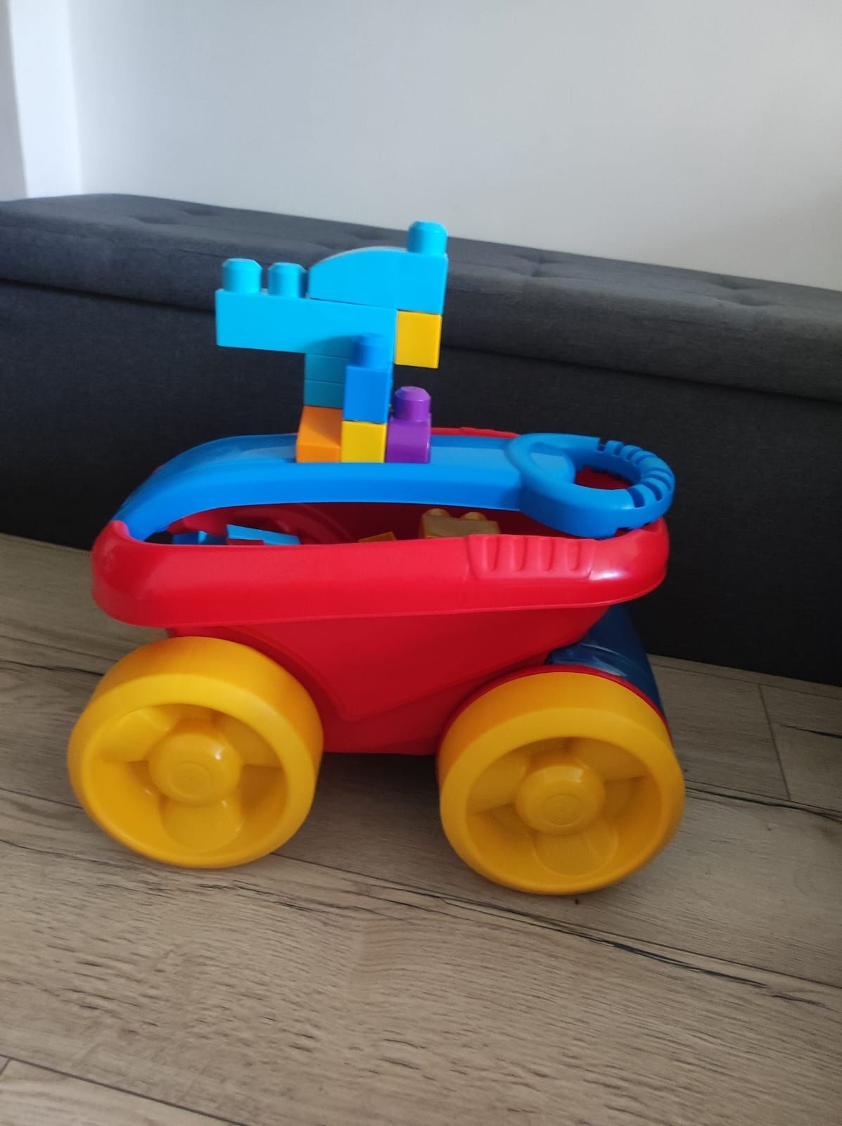 Mega Bloks First Builders - Wózek Zbieracz Klocków