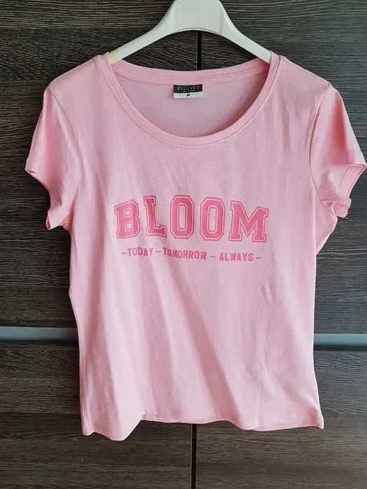 Nowa koszulka t-shirt różowy M