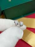 Сережки GIA з діамантами 1.11ct золото  бриллианты пусеты