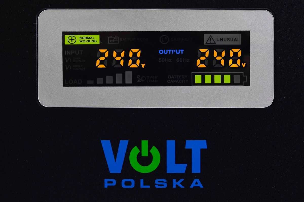 Інвертор ДБЖ VOLT POLSKA SINUS PRO 2000W 24V 1400/2000W чистий сінус