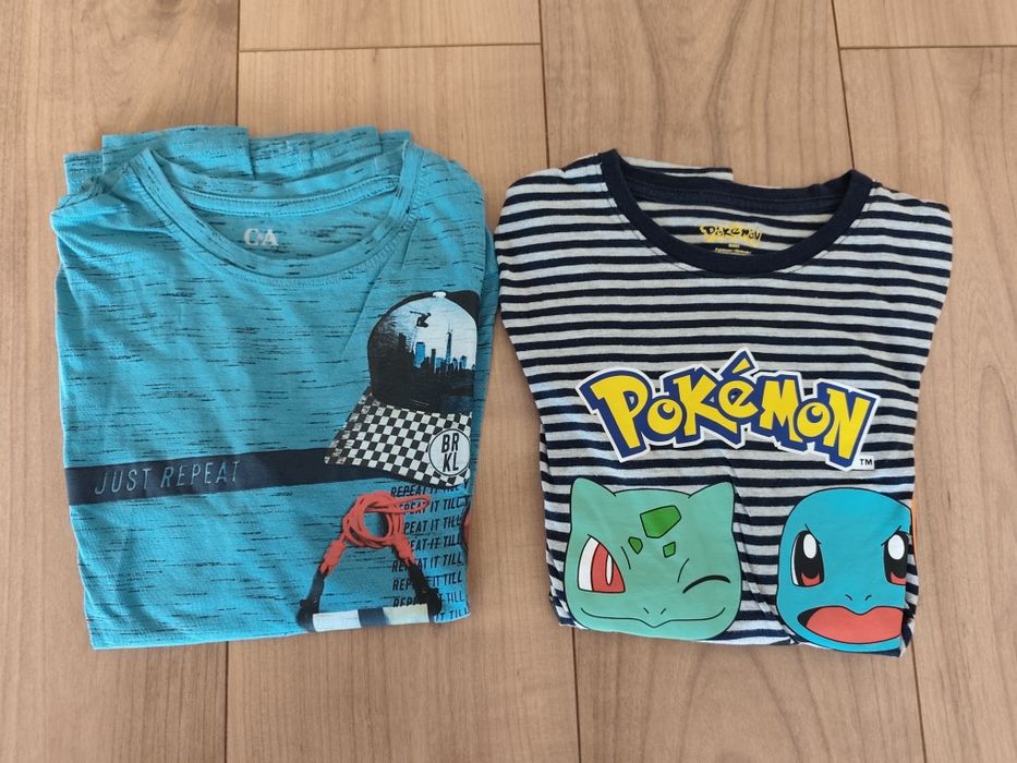 Pack 2 camisolas C&A e Pokémon - 11 anos