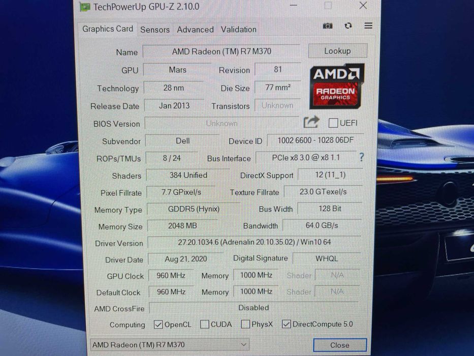Ігровий Dell Latitude E5570 [Core i7HQ] FULL IPS SSD R7 M370 Куліша 22