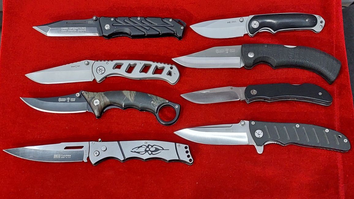 Складные ножи 8 штук
