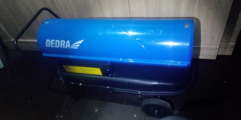 Używana nagrzewnica olejowa / diesel Dedra 50 kW– sprawna
