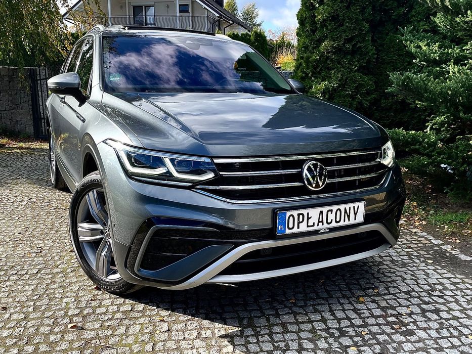 Volkswagen Tiguan Allspace VW Tiguan 2022r. 2.0 TDI 200ps. Panorama HeadUp Ambiente 4Motion DSG