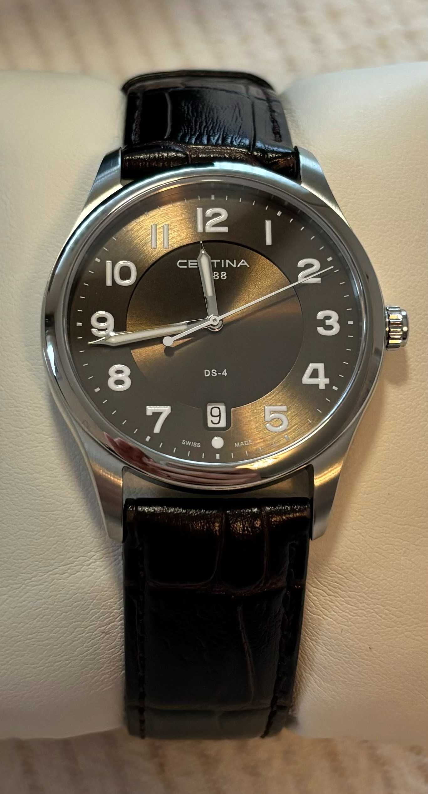 elegancki zegarek męski Certina DS-4 NOWY Z GWARANCJĄ