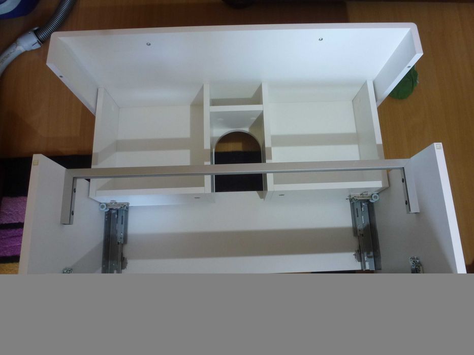 RAVAK model RING umywalka szafka pod umywalkę 80cm i słupek 150cm wys.