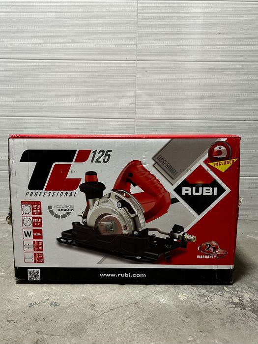 RUBI TC-125 Professional – Zestaw do cięcia płytek