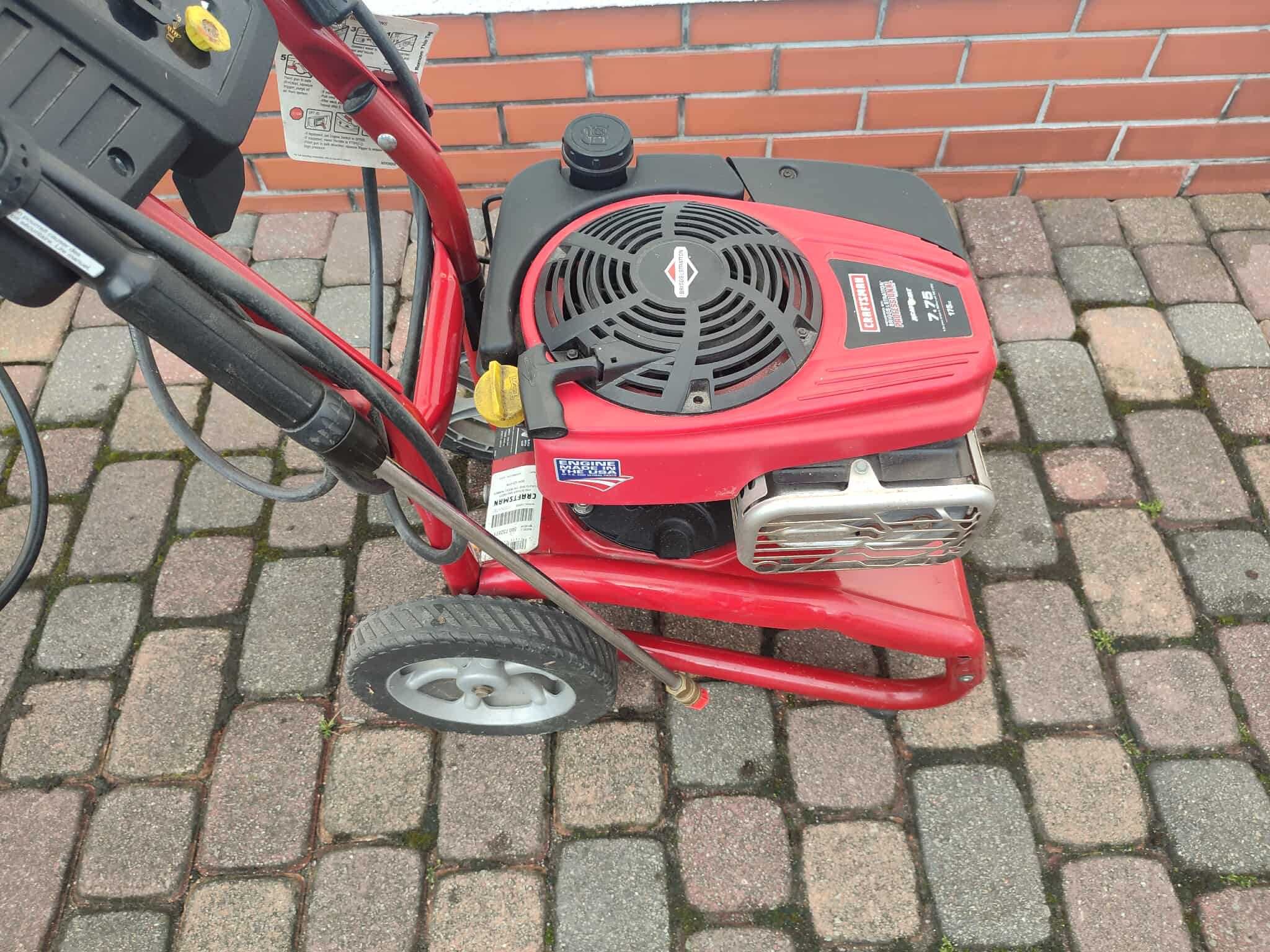 spalinowa myjka ciśnieniowa Briggs & stratton 175 cm Osprzęt Craftsman