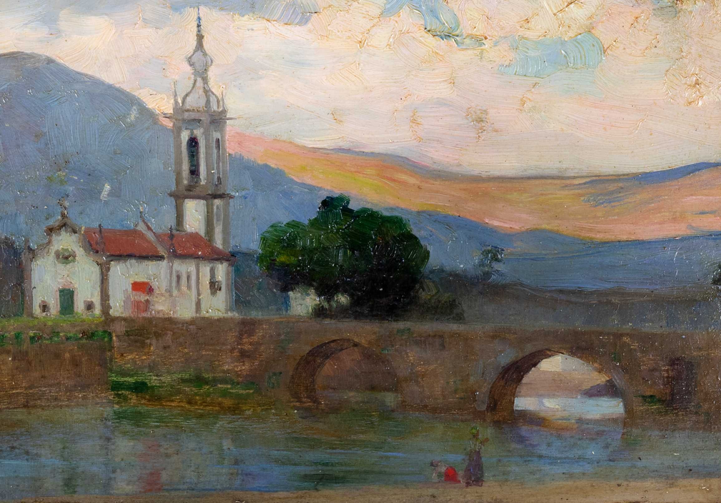 Pintura Ponte Lima Artur Loureiro | século XX