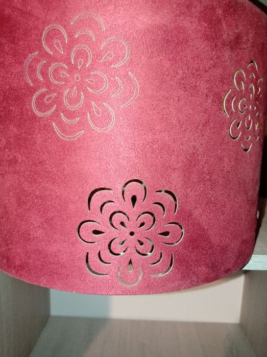 Żyrandol welurowy Lampa wisząca