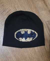 Czapka z serii Batman marki H&M z dwustronnymi cekinami 92/98/104