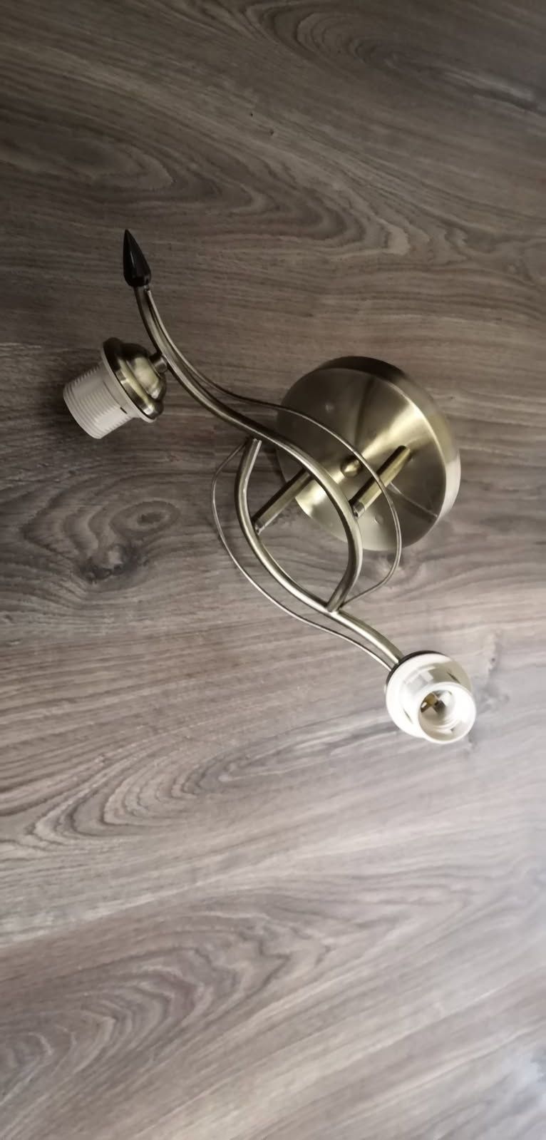 Lampa sufitowa - dwa klosze