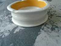 biała ceramiczna popielnica gratis serwetka