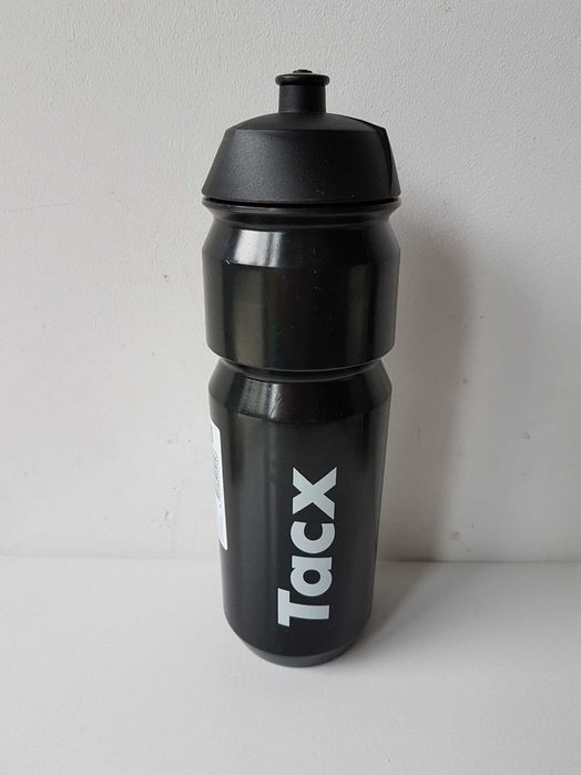 Czarny bidon z ustnikiem 750ml TACX SHIVA rower fitness siłownia