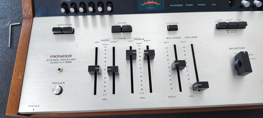 Pioneer KX 555 Stereo Receiver