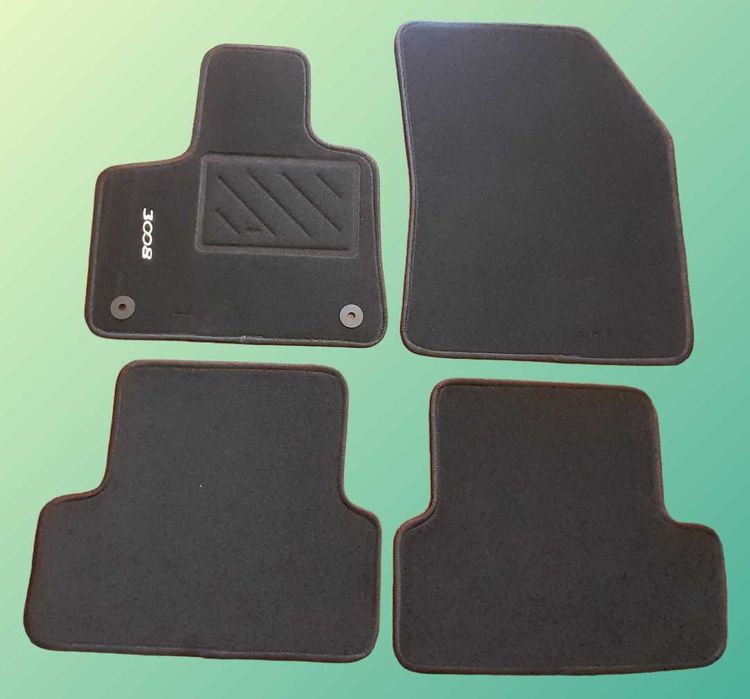 4 Tapetes Peugeot 208/308/308 SW/508/2008/3008