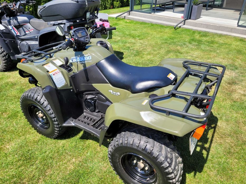 Suzuki kingquad zarejestrowany