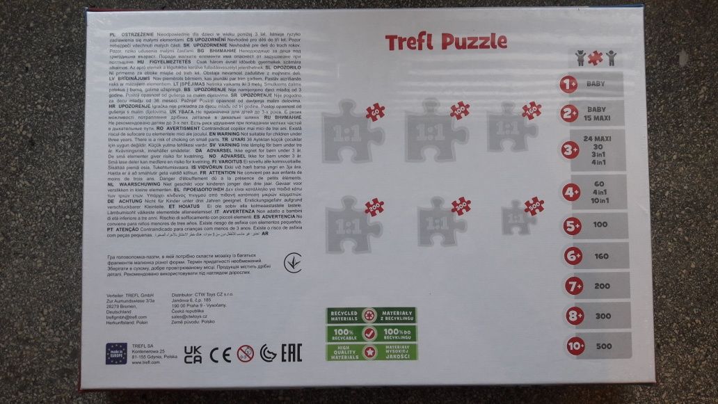 TREFL Puzzle Układanka 300 el. Animal Planet Niesamowite Zwierzęta