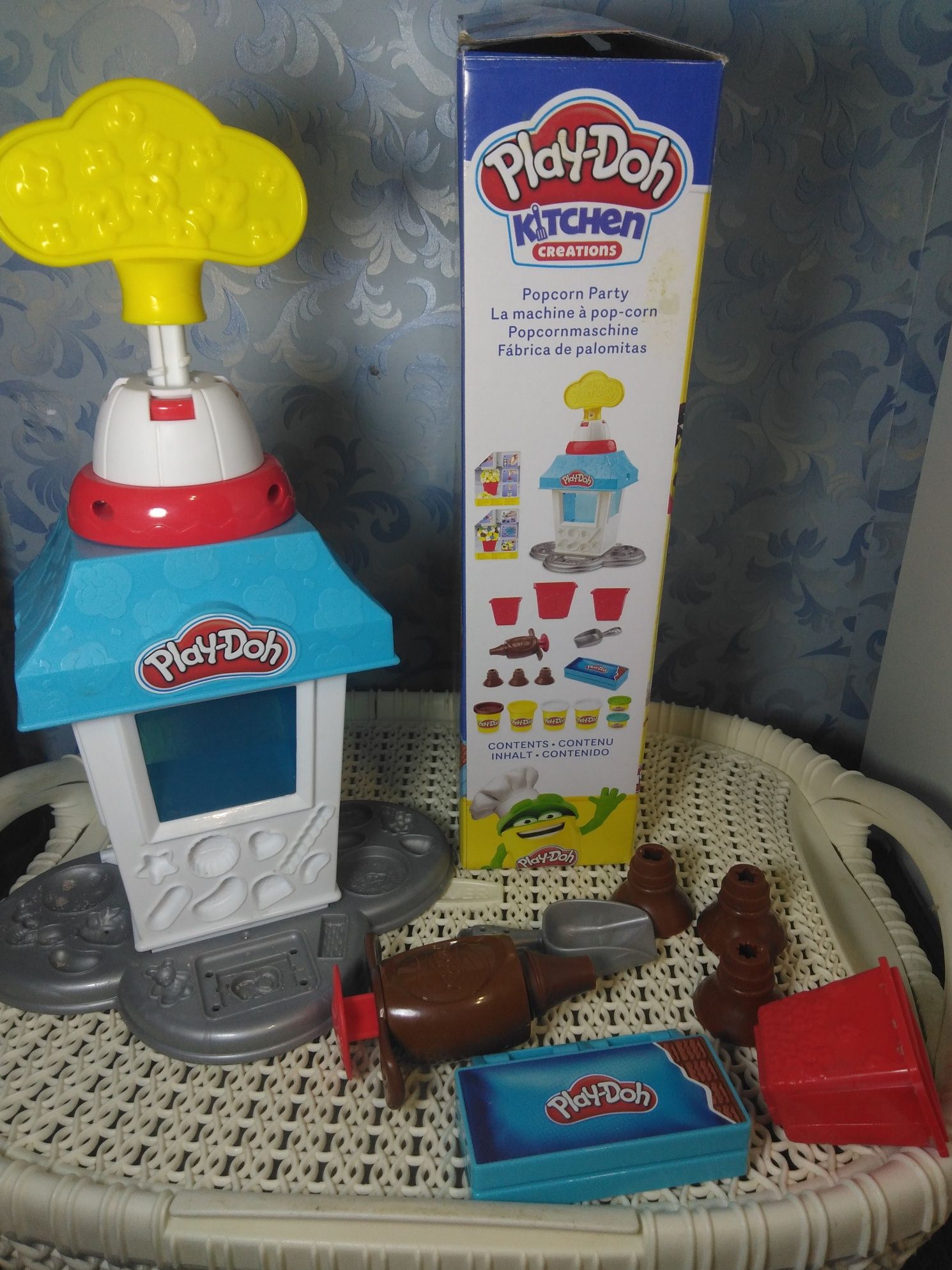 Игровой набор Hasbro Play-Doh Kitchen Попкорн-вечеринка плей до