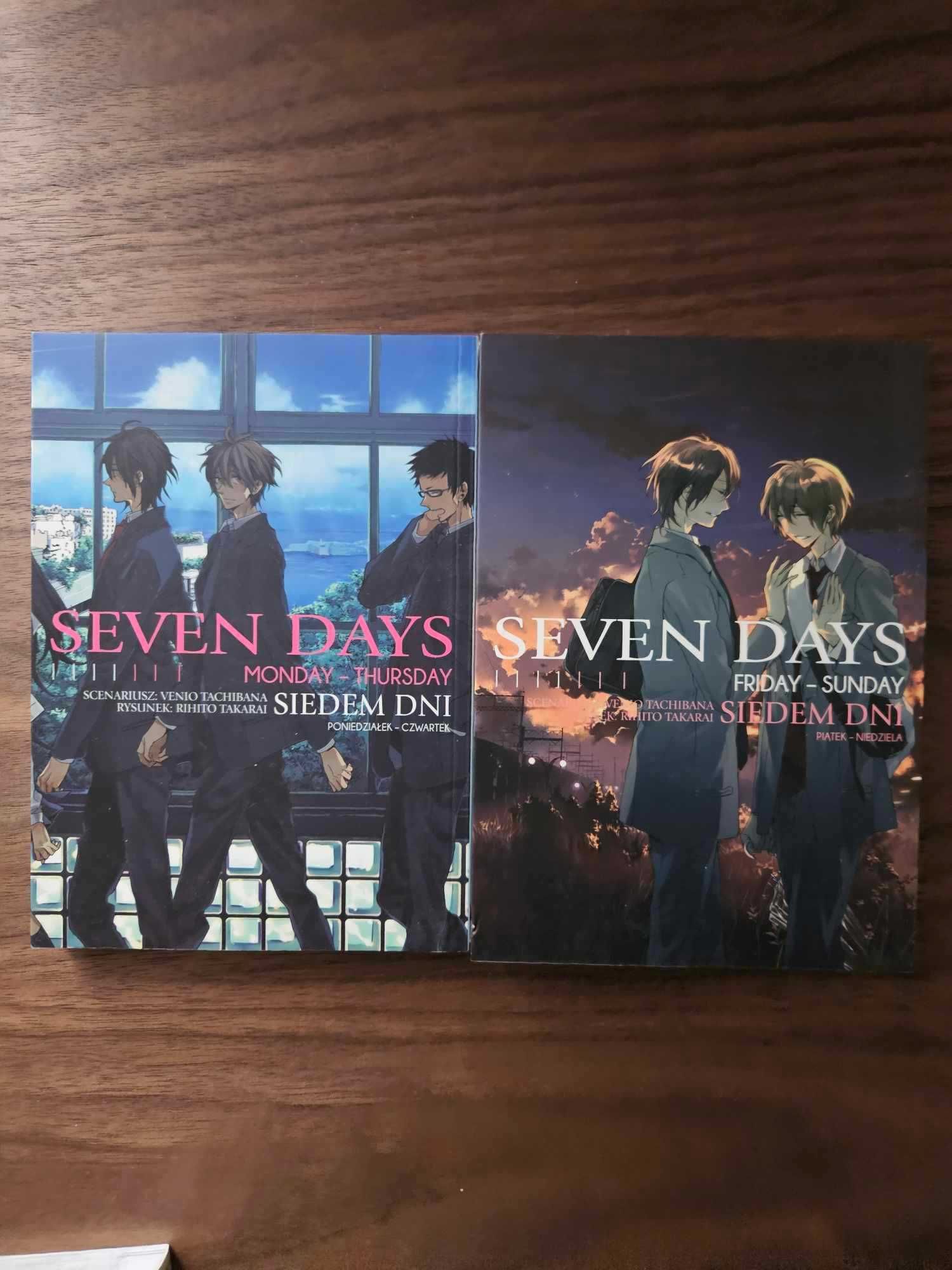 Manga bl, SEVEN DAYS, tomy 1-2