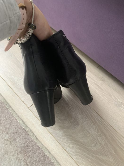 Wojas 38 skorzane botki skora naturalna